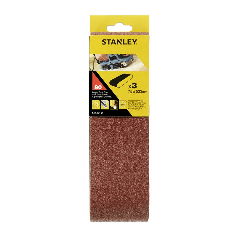 STANLEY STA33191 3 NASTRI 75X533 GR  80