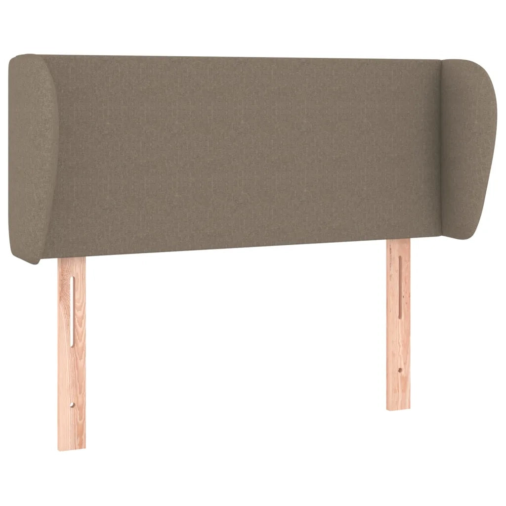 Testiera ad Orecchio-Testata con Orecchie Tortora 83 x 23 x 78/88 cm in Tessuto 798979