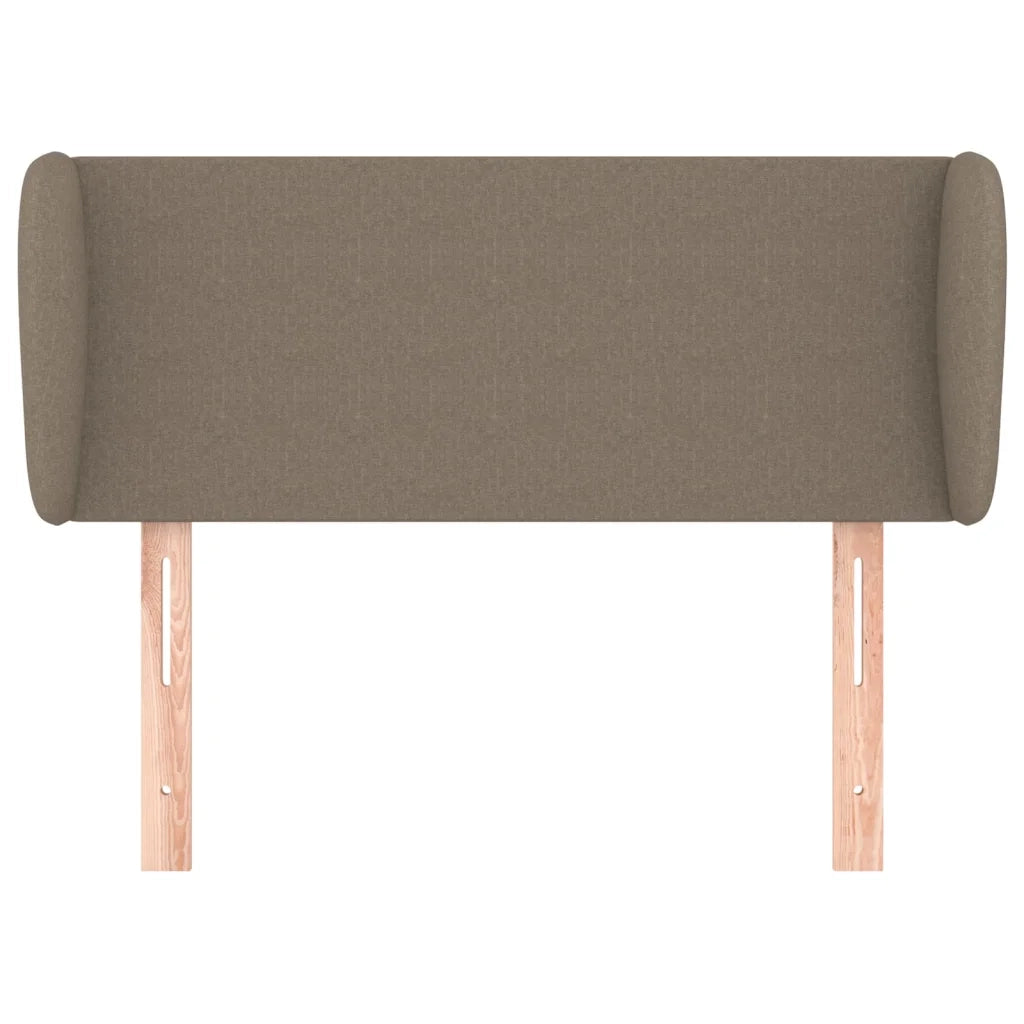 Testiera ad Orecchio-Testata con Orecchie Tortora 83 x 23 x 78/88 cm in Tessuto 798979