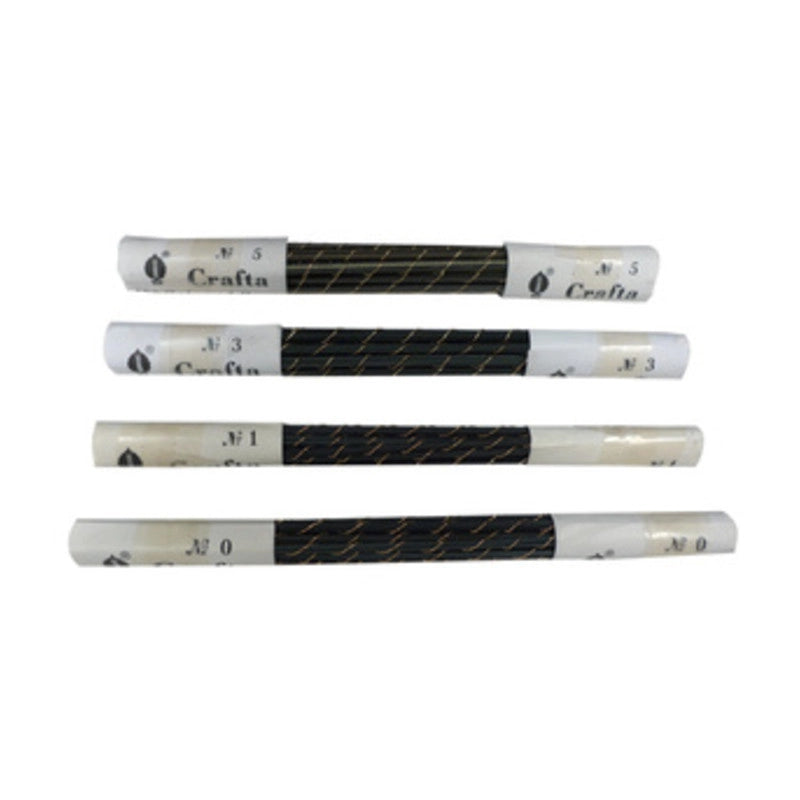CONF 12 LAME P/TRAFORO 130 MM MISURA 1*- HAUNSTETTER JOSEF- 12,0 confezione