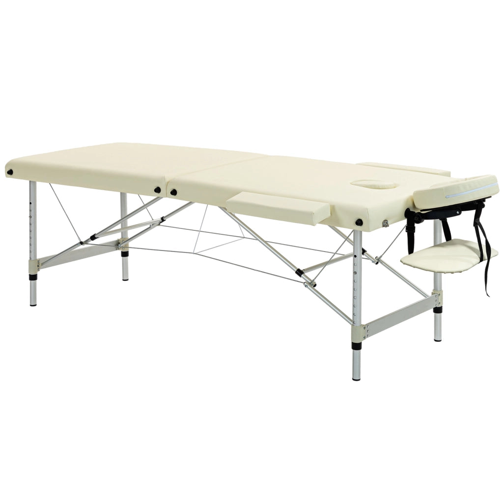Tavolo da massaggio pieghevole ¨C zephmum ¨C 210x90 cm crema