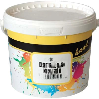 IDROPITTURA QUARZO HAND  BIANCO LT  2,5