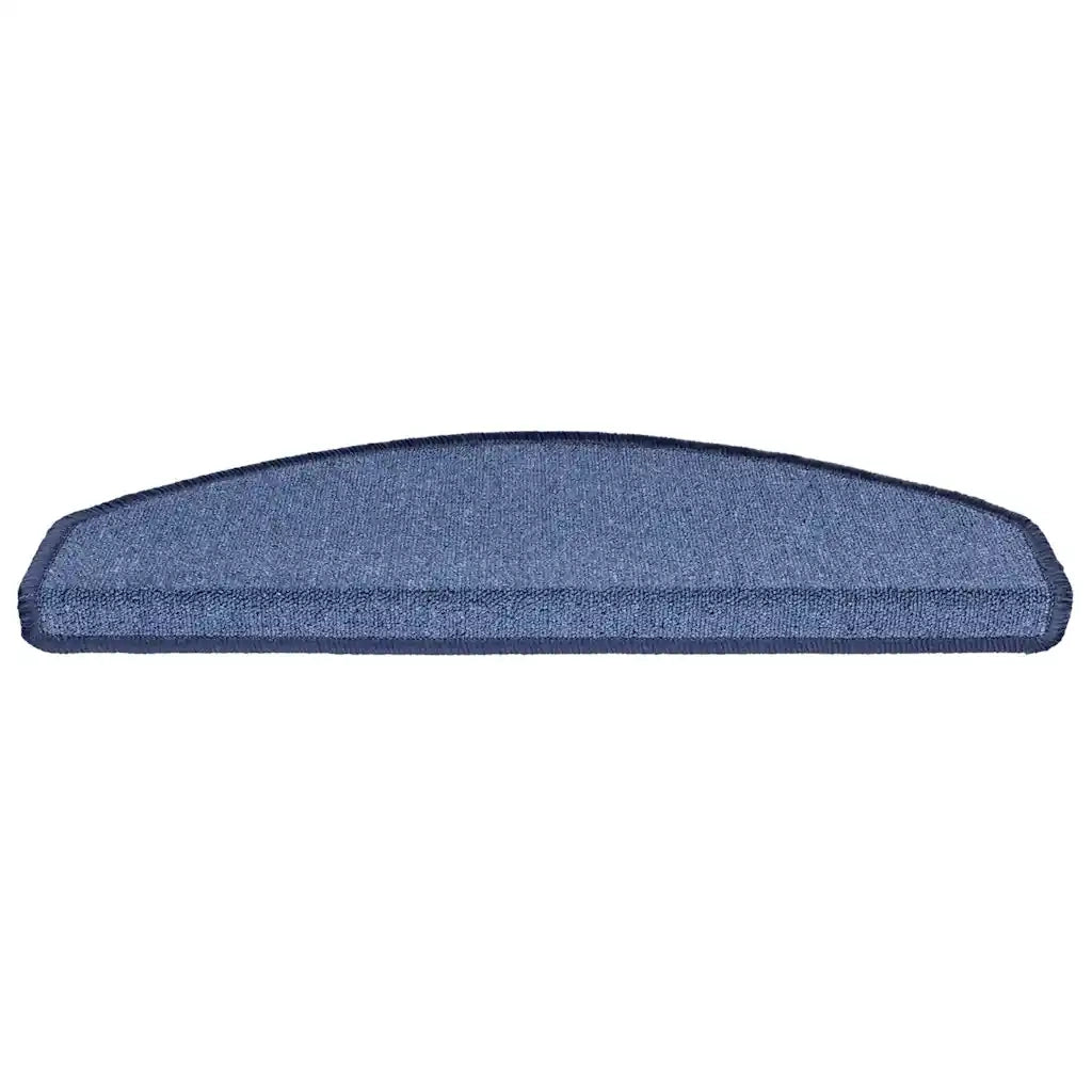 Tappetini per scale 30 pz 65x24x4 cm Blu Semicircolari Grandi 3365756