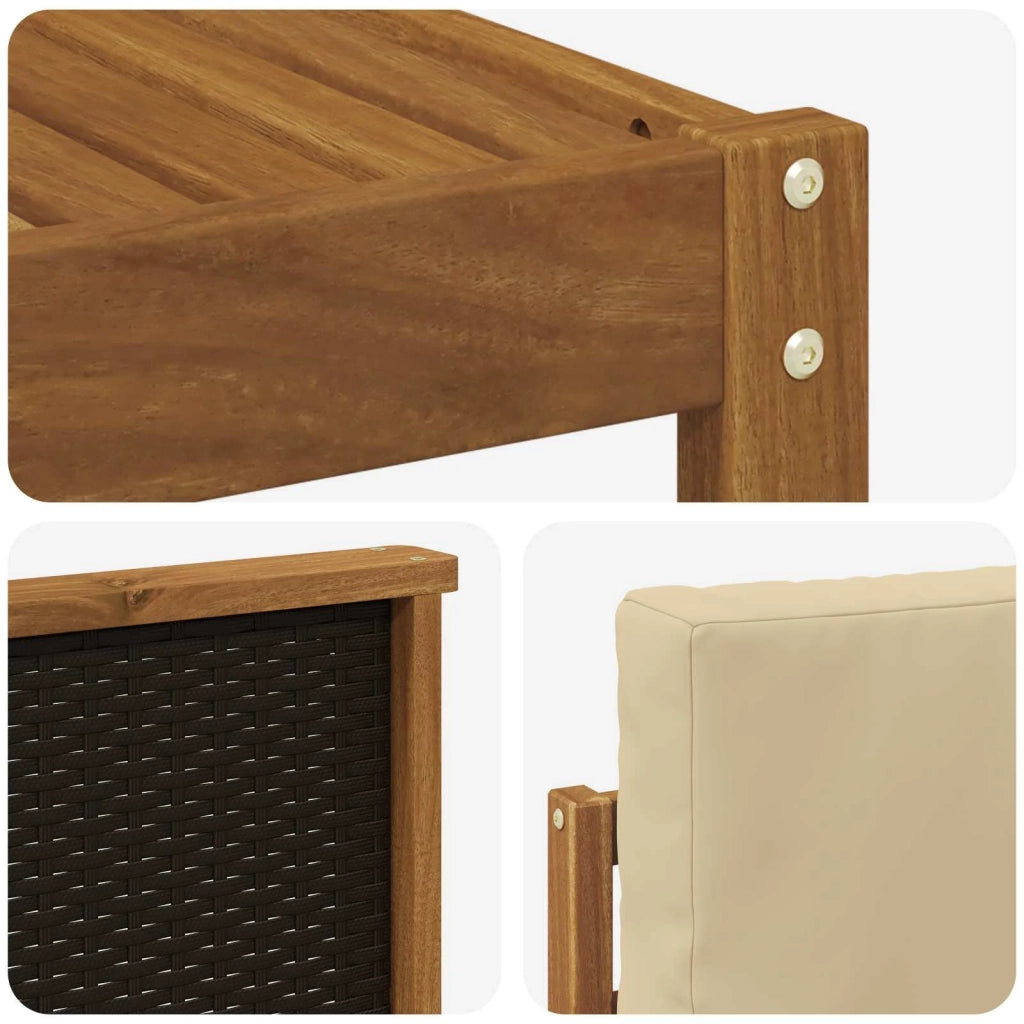 Set di divani da esterno 6 pz 3385064