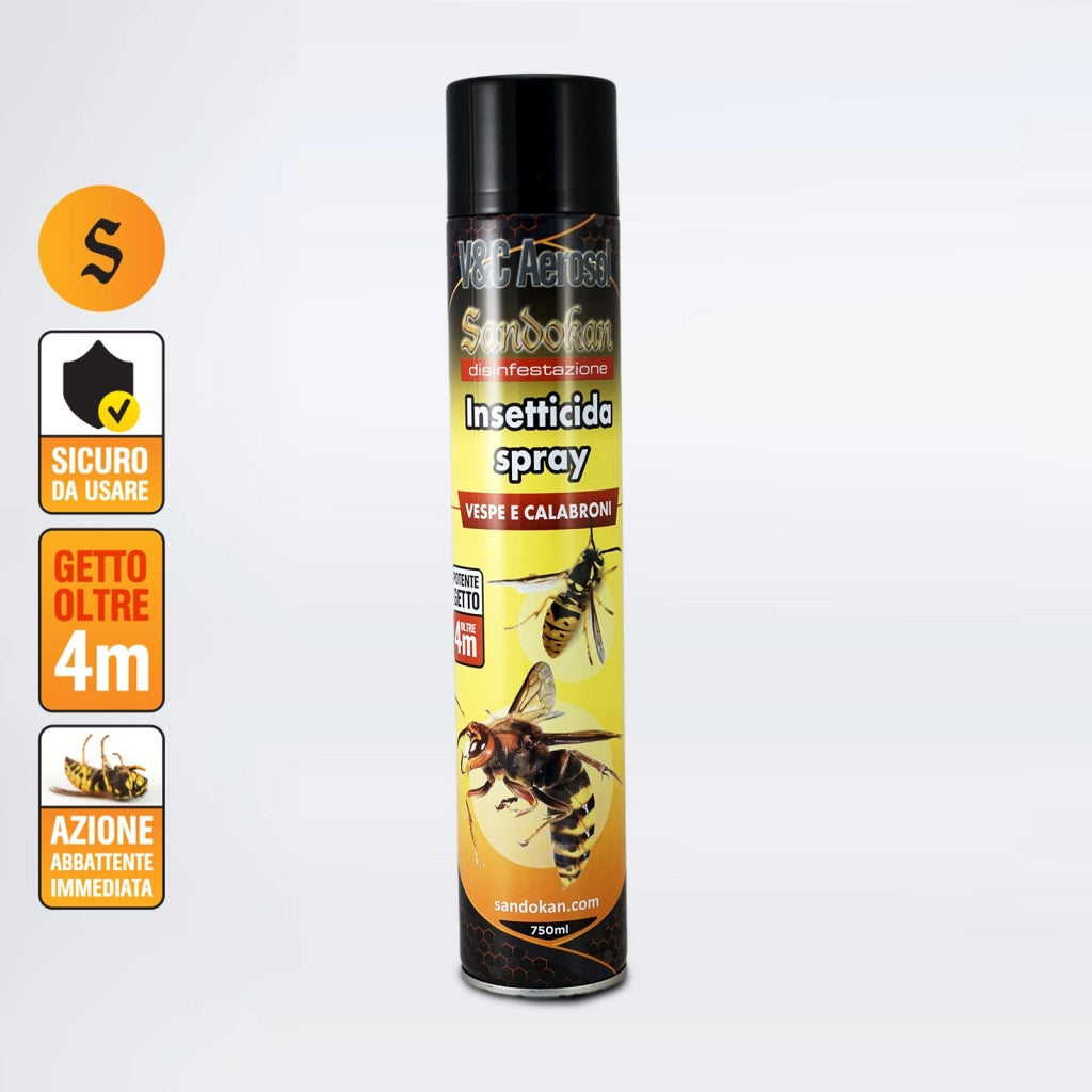Vespicida Spray con getto 5 metri