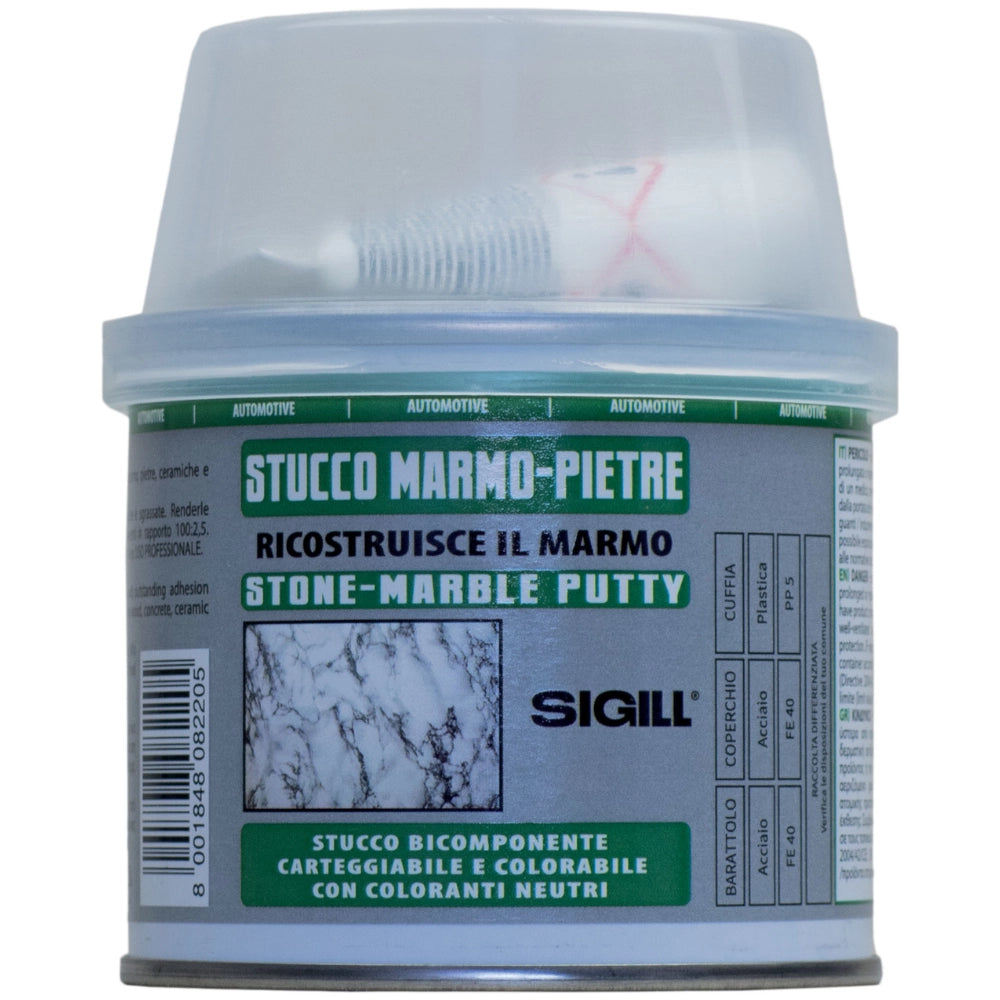 Stucco per marmo e pietre in barattolo da 125 ml