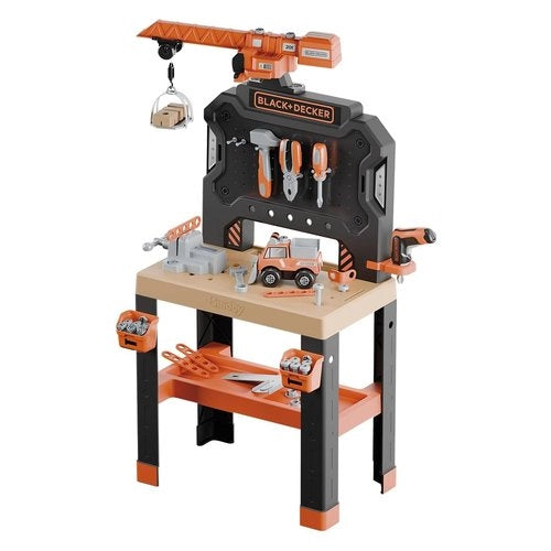 Set attrezzi lavoro giocattolo smoby 7600360741 black & decker banco c