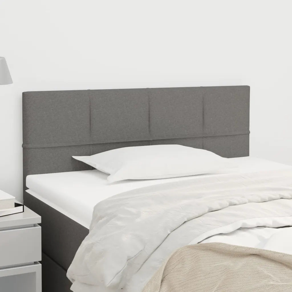 Testiera | Testata Grigio Scuro 80x5x78/88 cm in Tessuto