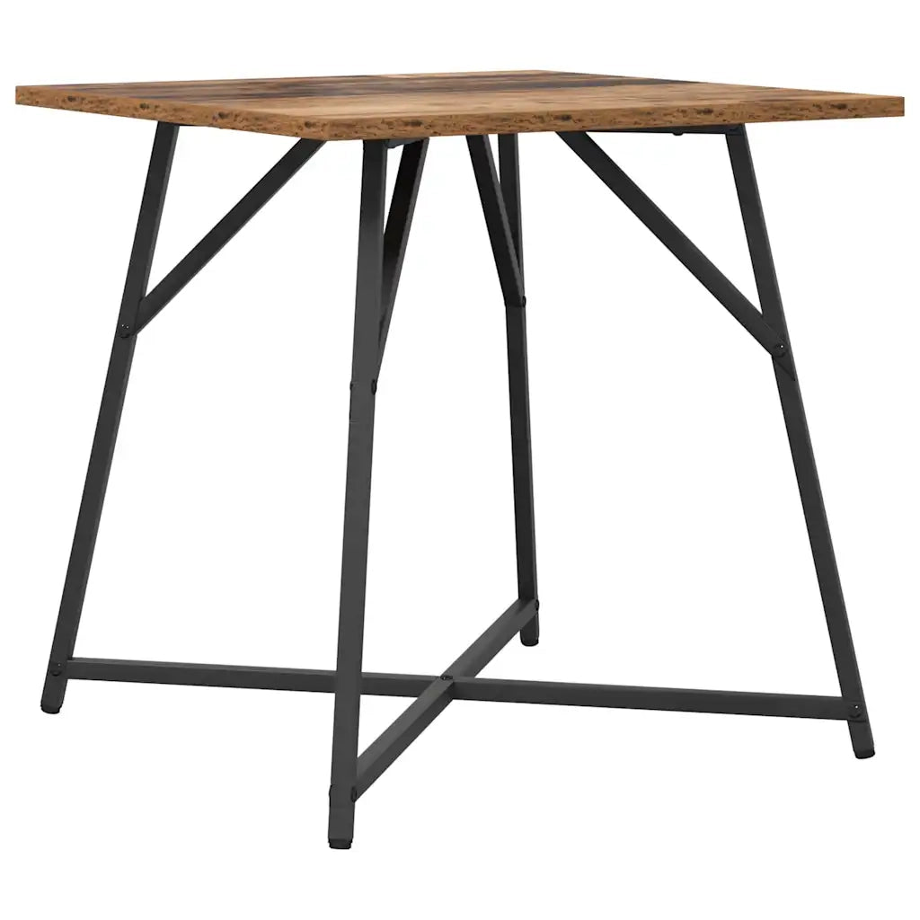 Set tavolini 2 pz | Tavolo laterale Legno Antico e Nero