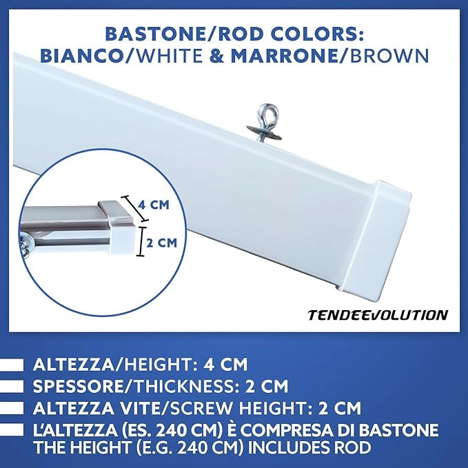 Tenda Antimosche Modello GLIT PIENO in PVC, Plastica Grigio | Largh. 0,80m x Alt. 2,20m | Protezione Insetti, Porta, Esterno, Interno