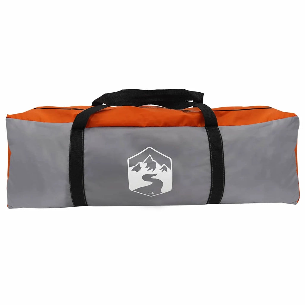 Tenda Istantanea 8 persona Grigio e arancione 42017486