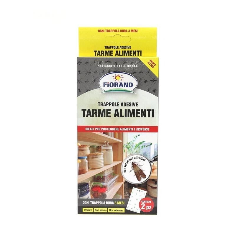 TRAPPOLE ADESIVEPER TARME IN CONFEZIONE DA  2 PEZZI