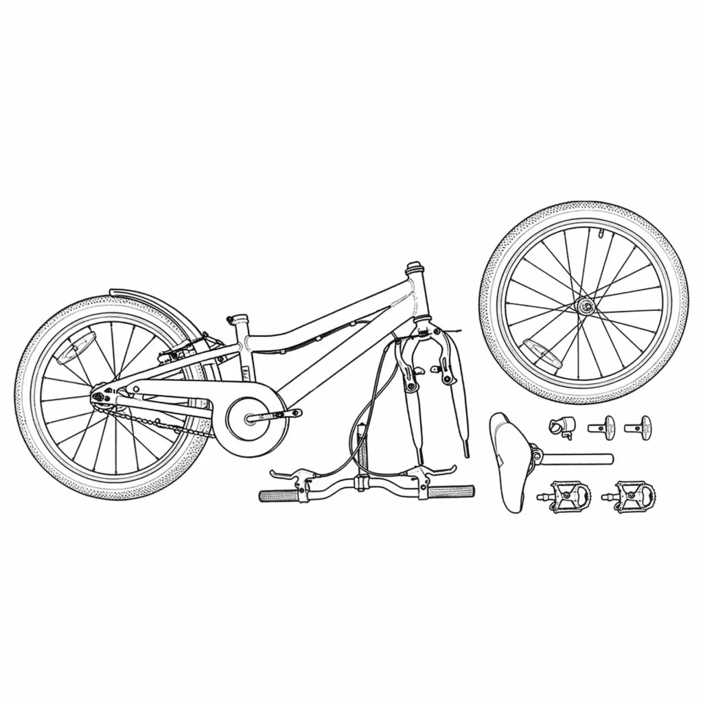 Bicicletta per Bambini | Bici per bambini 20 Pollici 6-Speed