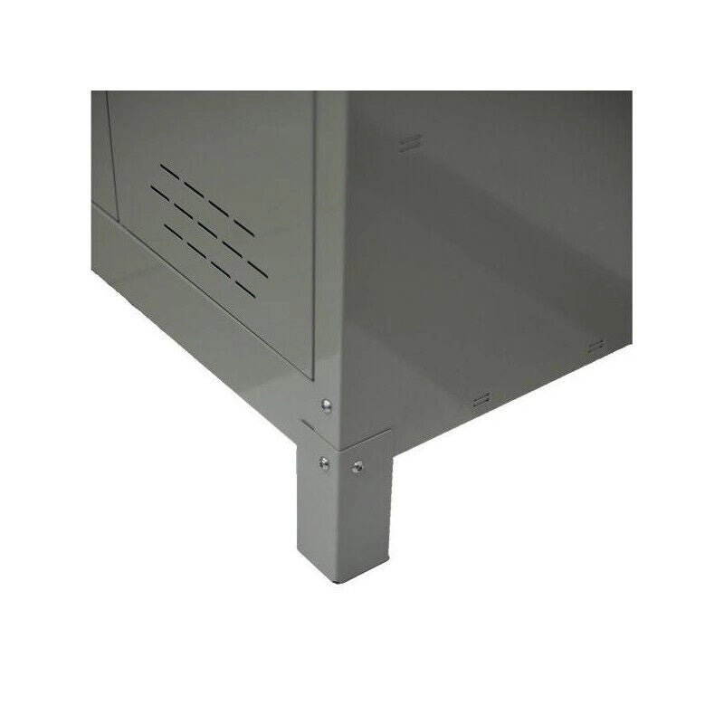 KIT 4 PIEDINI PER ARMADIO METALLICO 10 CM