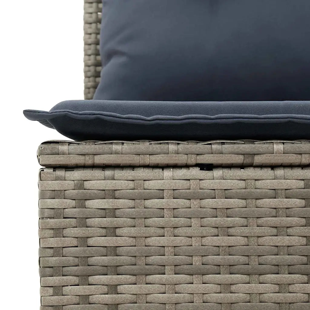Set di divani 8 pcs Grigio polyrattan 3346305