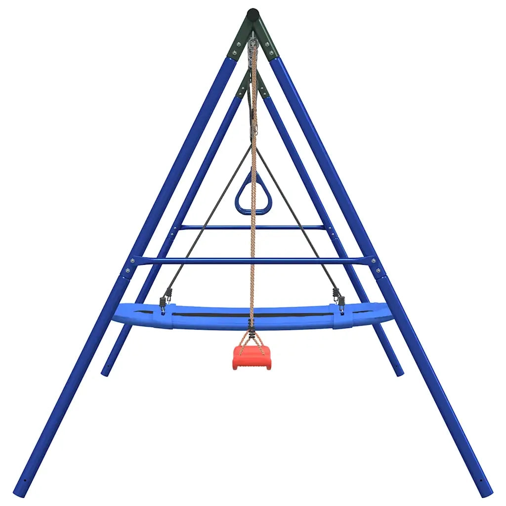 Set Gioco da Esterno con Altalena Trapezio e Altalena Nido 3283630