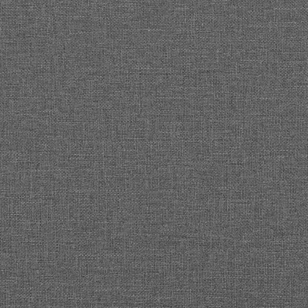 Testiera | Testata Grigio scuro 80 cm Tessuto