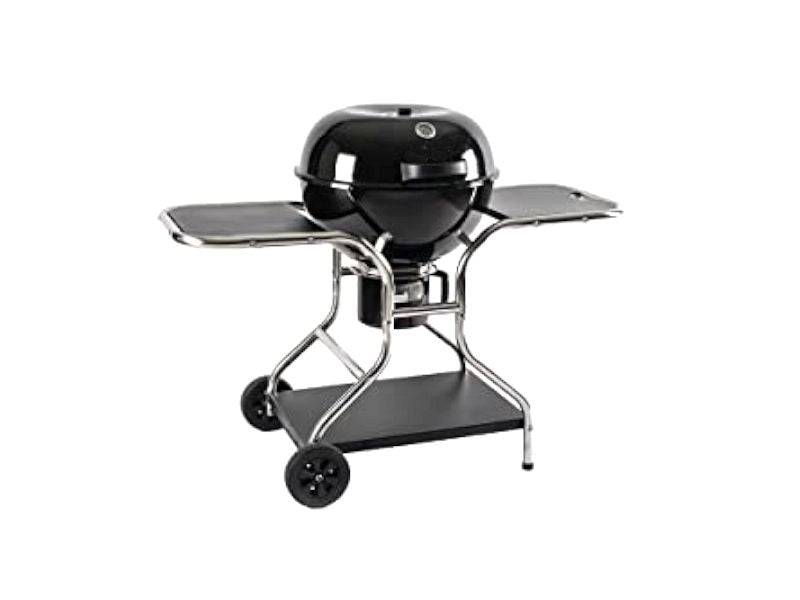 Barbecue a carbone El Gaucho Globo Comfort griglia 55cm coperchio con termometro