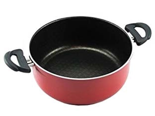 CASSERUOLA ANTIADERENTE 2 MANICI DOLOMITI  cm.22    ZANETTI