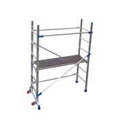 Trabattello Domestico in Alluminio Facal P6 h 189 cm con 4 Stabilizzatori Telescopici