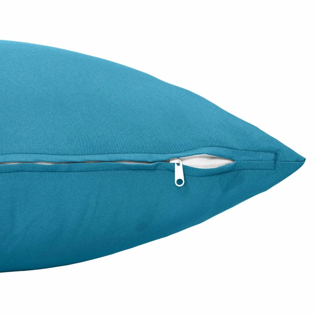 Cuscino con cuscino HEERLEN 2 pz Azzurro Poliestere 923977