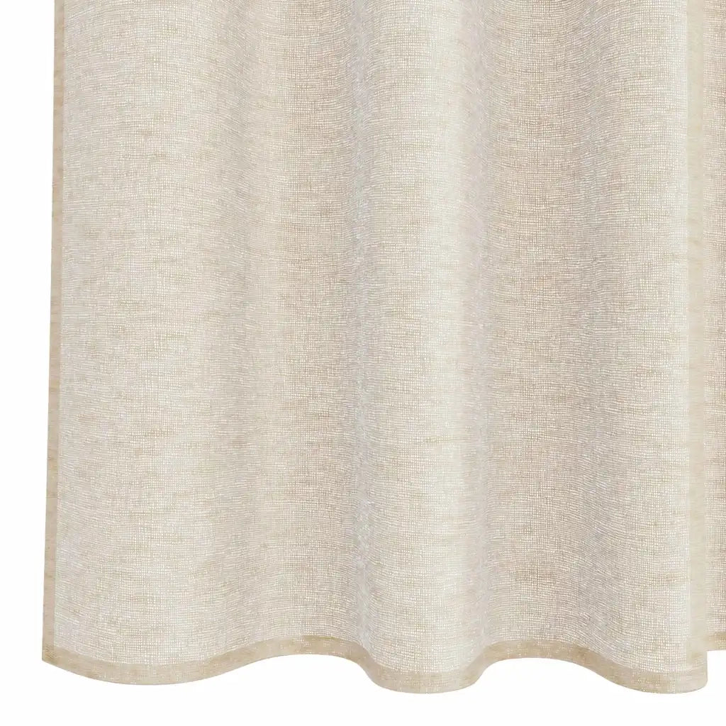Tenda in Velo con tende 2 pcs Sabbia 175 x 140 cm Poliestere 4108018