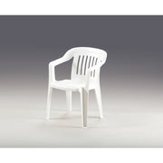 SEDIA VENEZIA BIANCA 58X56XH77CM IMPILABILE