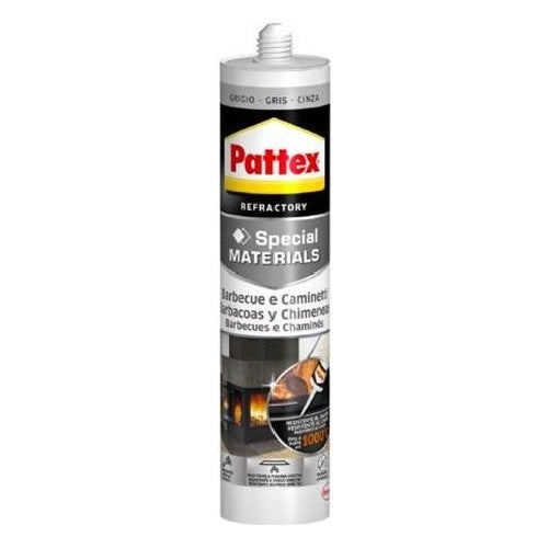 Silicone BBQ & Caminetti Grigio Pattex 500Gr