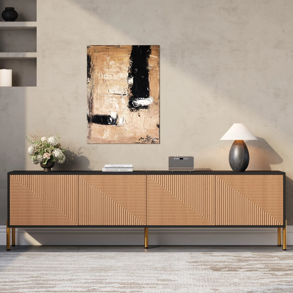 Mobile TV- design a blocchi colore- 179x35x53.5 cm