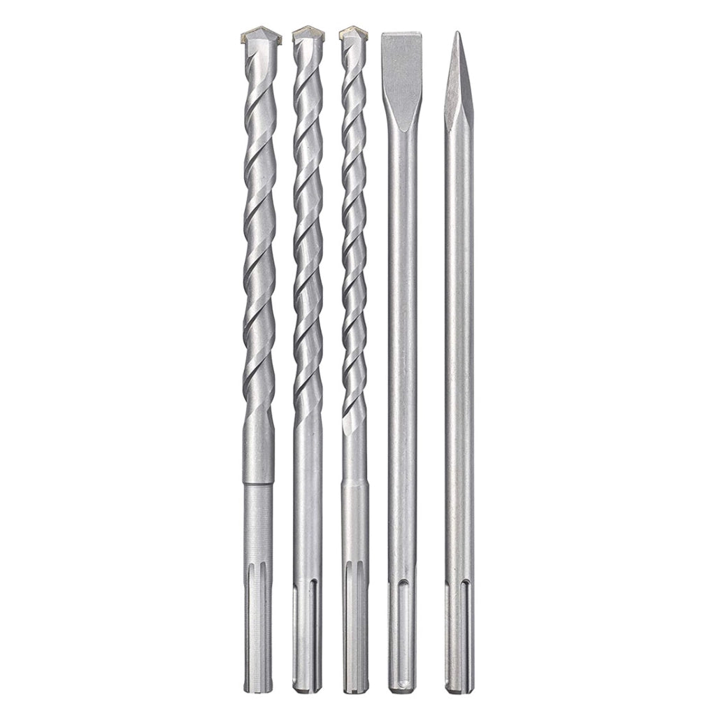 Scalpello Punte SDS Max in Set Einhell per Martello Penumatico Demolitore