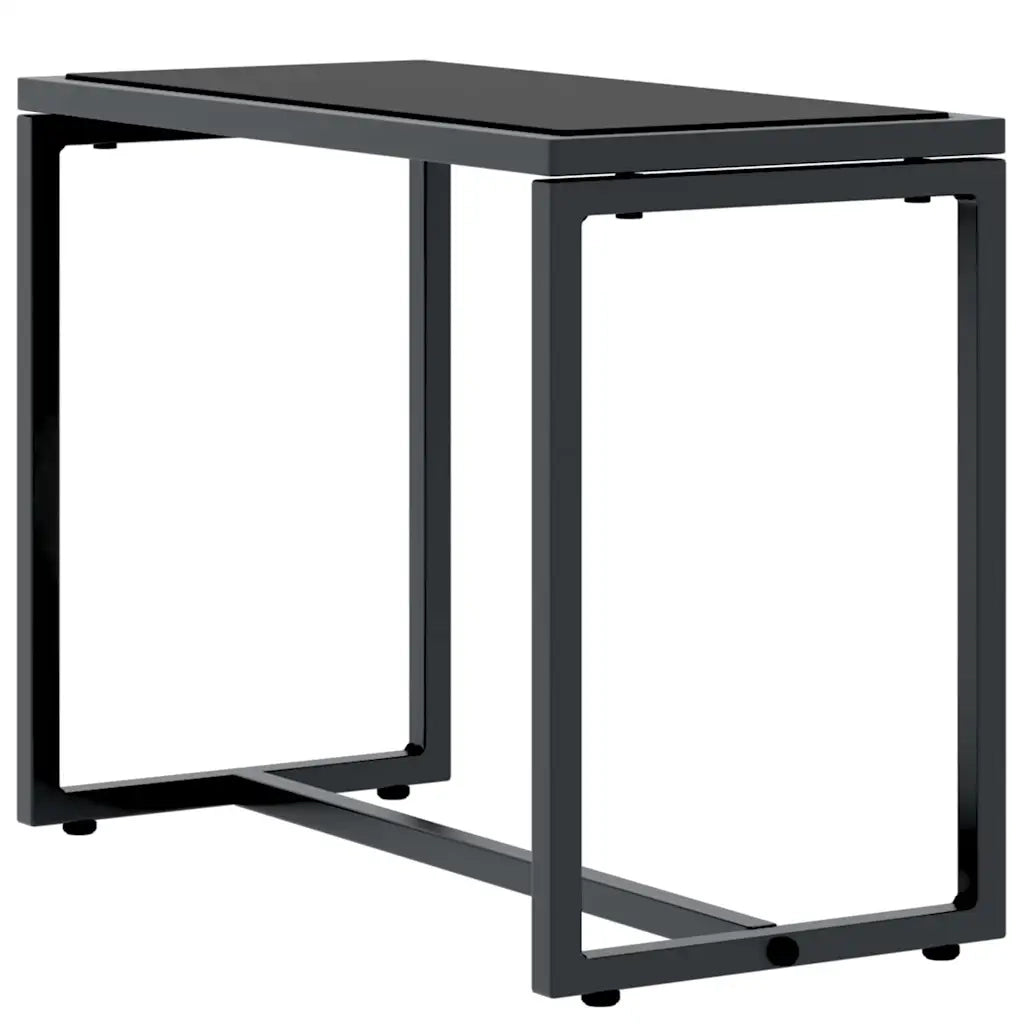 Lettini Sole 2-persona 3 pcs Nero e antracite Acciaio