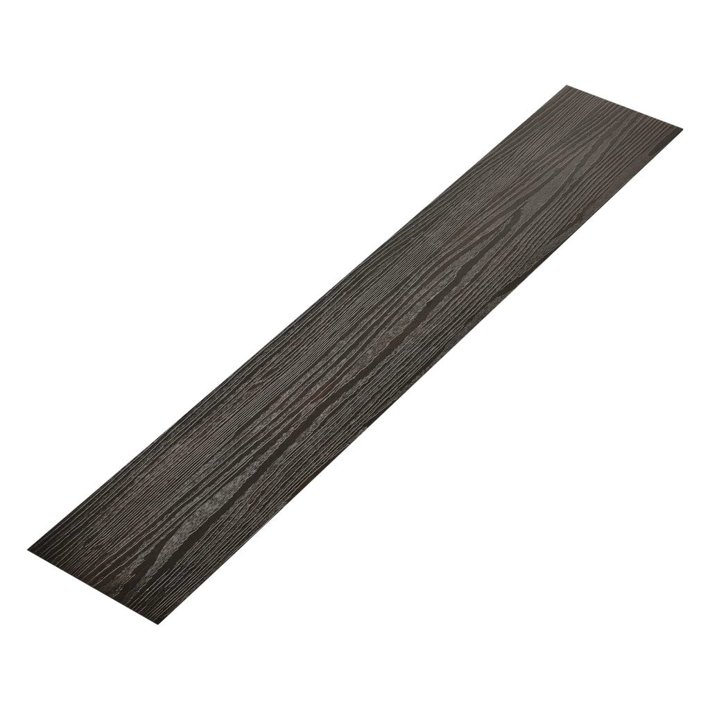 Listoni in laminato vinilico PVC da 7 pezzi 0,975 m² legno scuro wengé 03_0007210