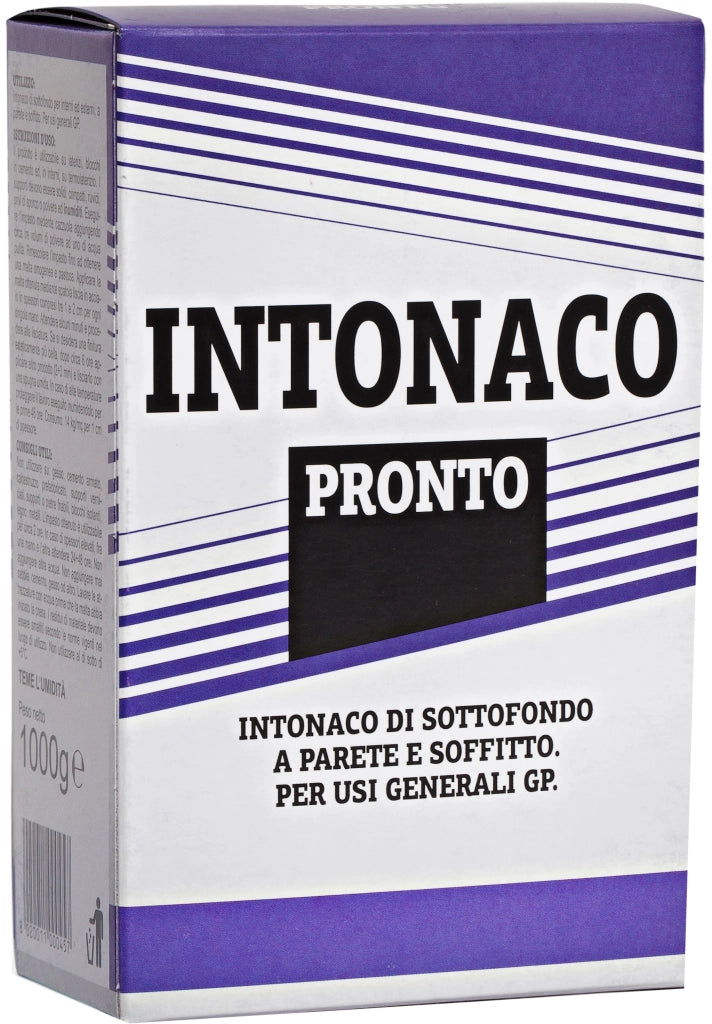INTONACO PRONTO 1 kg - 12 pezzi