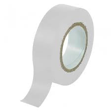 NASTRO ISOLANTE mm 19x25 mt - Bianco - 12 pezzi