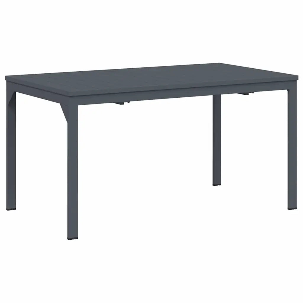 Tavolo da patio Antracite 180 x 80 x 74 cm
