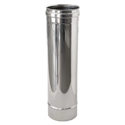 CANNA FUMARIA TUBO ACCIAIO INOX AISI 304 Monoparete cm 25 x 0,5 mm -TUTTE LE MISURE- ø200