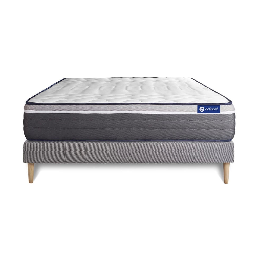 Kit rete e materasso matrimoniale Actilatex plus 140x200cm - Spessore : 26cm - Lattice e memory foam- molto rigido
