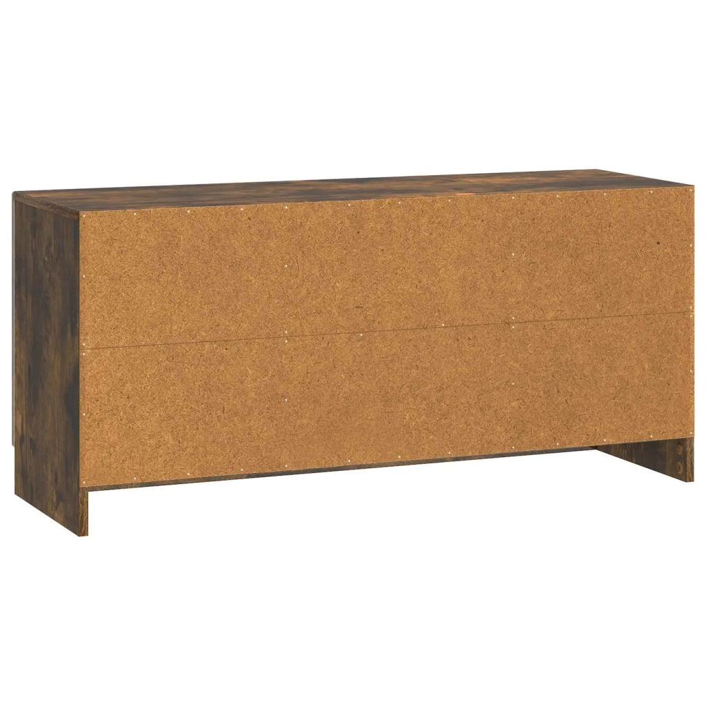 Mobile TV-Credenza per TV Rovere Fumo 102 x 34,5 x 47 cm Legno ingegnerizzato 555189