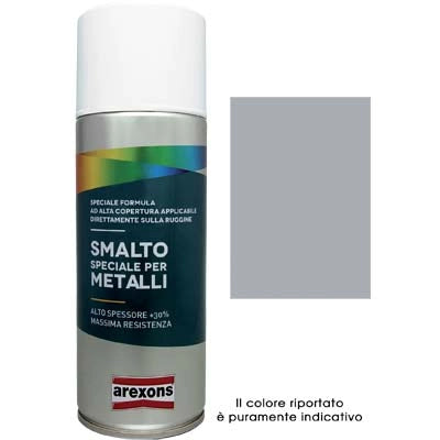 SMALTO SPRAY SPECIALE CERCHI AUTO AREXONS - ALLUMINIO ML 400- 6 pezzi