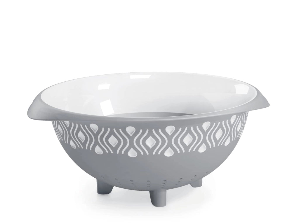 SCOLAPASTA 'TOSCA' bianco/tortora  - STEFANPLAST