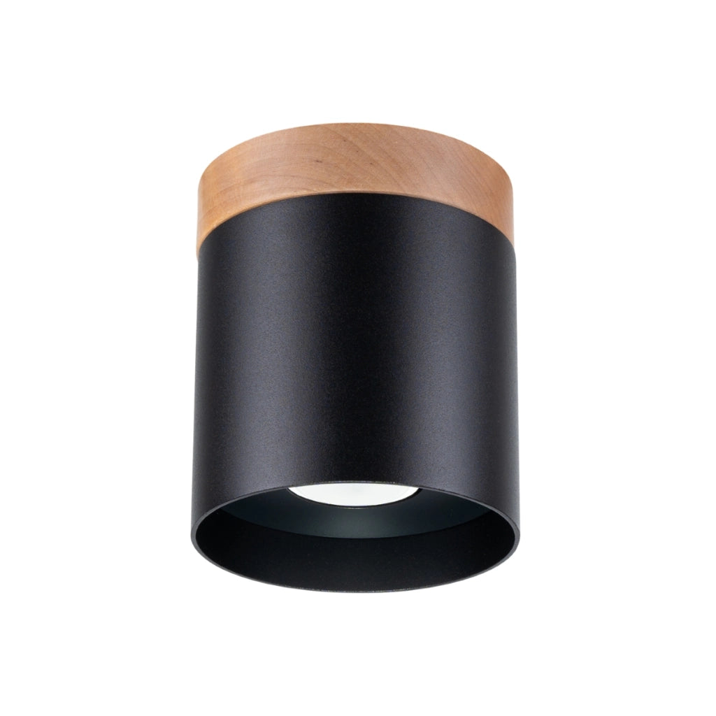 Lampada a soffitto RIF nero