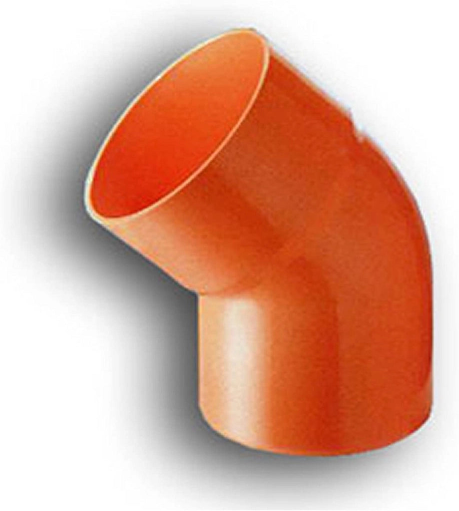 CURVA PVC 100 ARANCIO