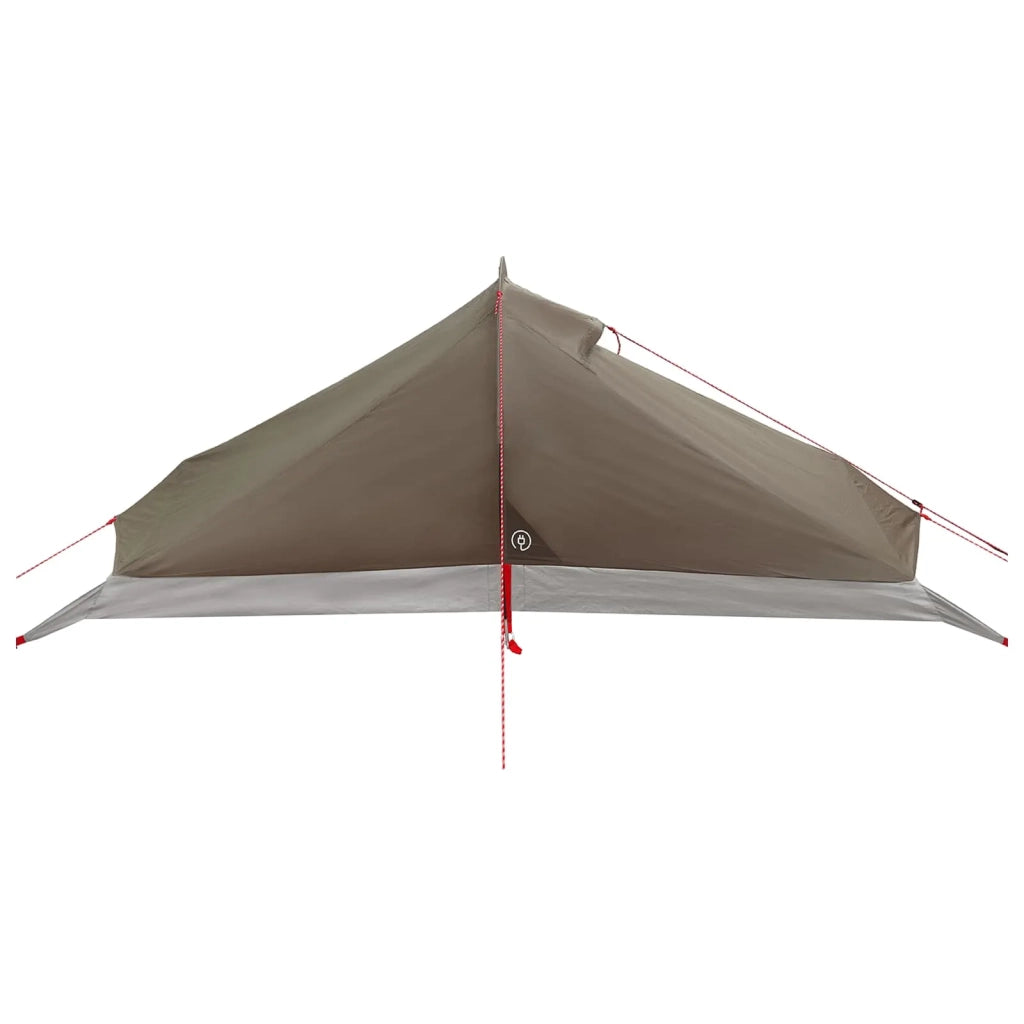 Tenda da backpacking 4 persona Marrone e Grigio 42019366