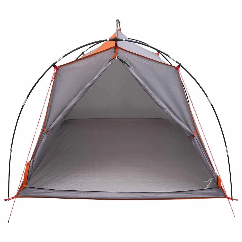 Tenda a tunnel 2 persona Grigio e arancione 42018570