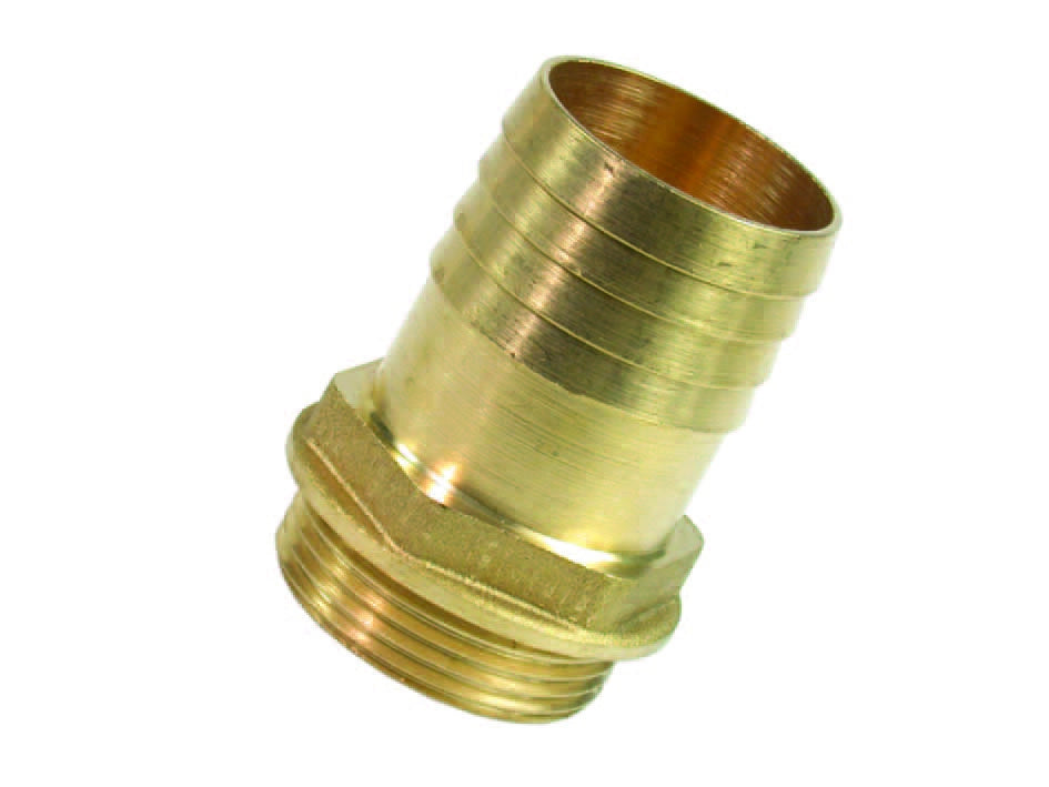RACCORDO FILETTATO E PORTAGOMMA IN OTTONE- - filetto M 11/4 portagomma ø mm.30 - 5 pezzi