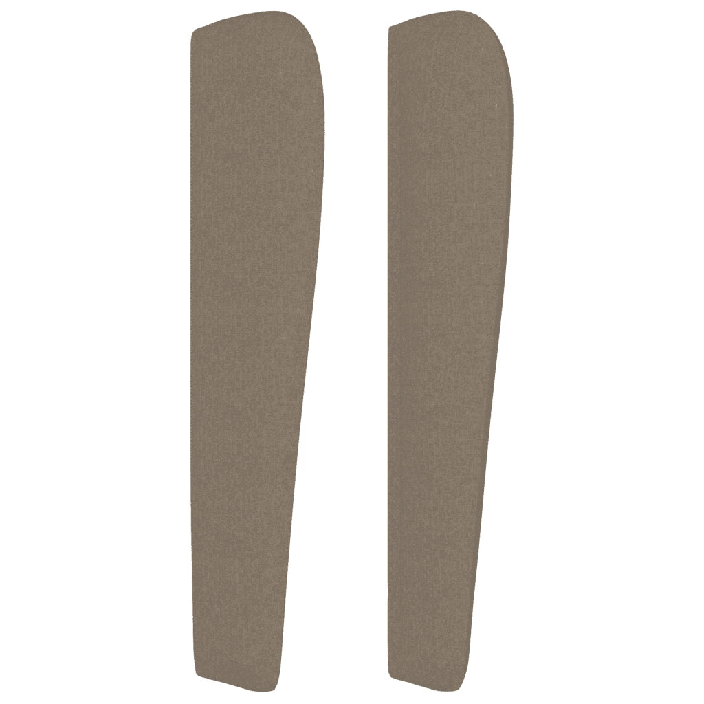 Giroletto a Molle con Materasso Tortora 100x200 cm in Tessuto 3128105