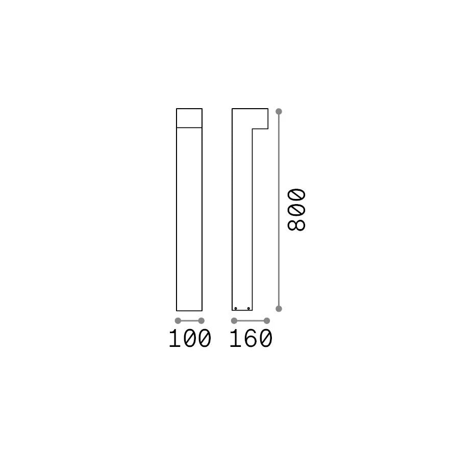 Lampada Sospesa Sirio LED 13W Luce Calda Antracite Ideal Lux