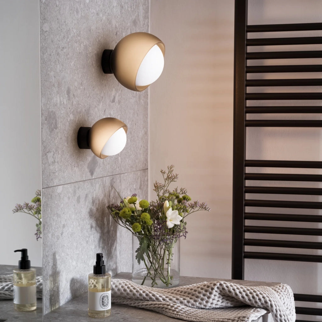Applique Bloom G9 Ottone Dimmerabile Lampadine Incluse Ideal Lux