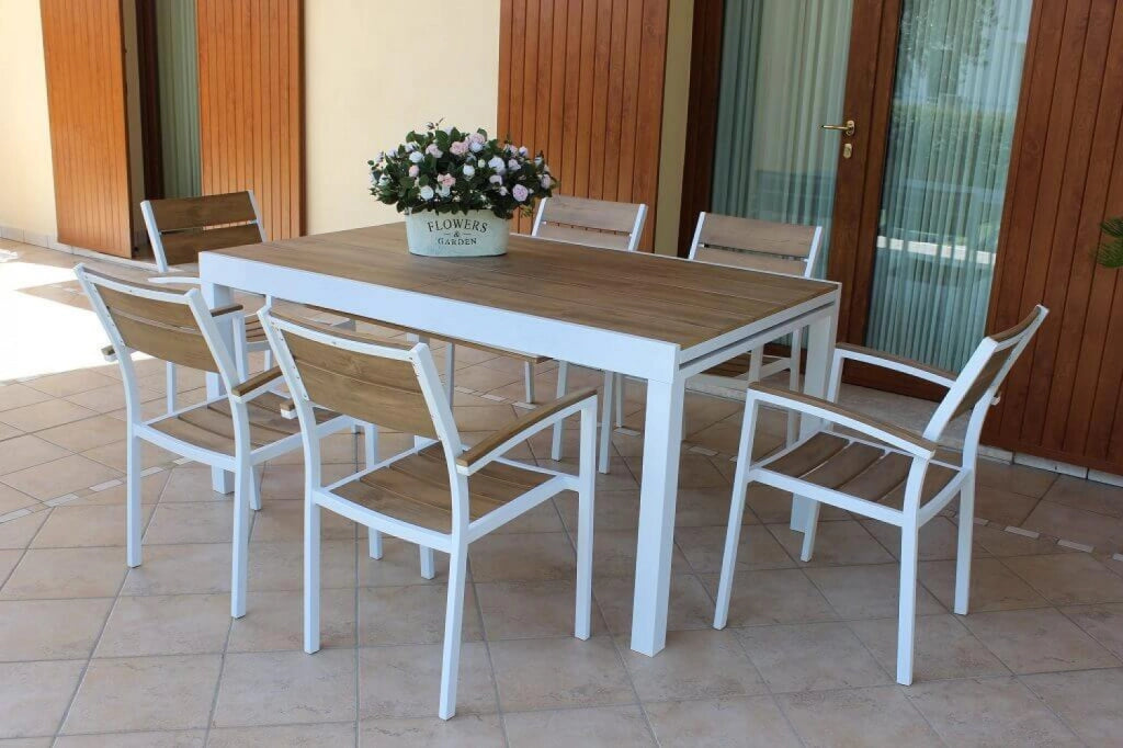 TAVOLO CAYMAN 200/300 X 95
