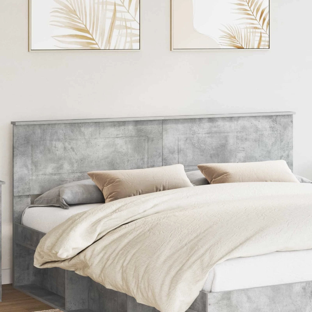 Testiera Grigio cemento Legno ingegnerizzato 888268